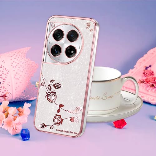 Coque OnePlus 12R transparente antichoc silicone protection à paillettes - 7