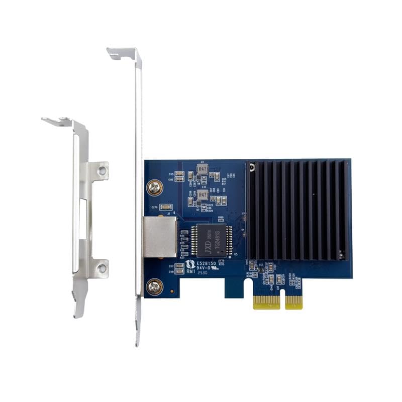 Realtek RTL8127搭載 10GbE 有線LANカード PCIe Gen4x1 RJ45対応