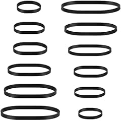 JEYORZY 12 Pezzi Elastici in Gomma Neri Set, Grandi Elastici Spessi Larghi Elastici Grandi in Gomma, Elastici Neri, Nastri di Gomma Tattici, Riutilizzabile per Impieghi Gravosi - Casa, Scuola, Ufficio