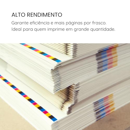 KIT 4 cores Refil Tinta T664 | 664 | Compatível L395 L380 L375 L220 L455 | KORA ou EVOLUT