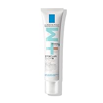 La Roche-Posay, Effaclar Duo+M, Trattamento Colorato Anti-Imperfezioni, Per Pelli a Tendenza Acneica, Tripla Correzione di Brufoli, Punti Neri e Macchie, Effetto Matte, Tinta: Media, 40 ml
