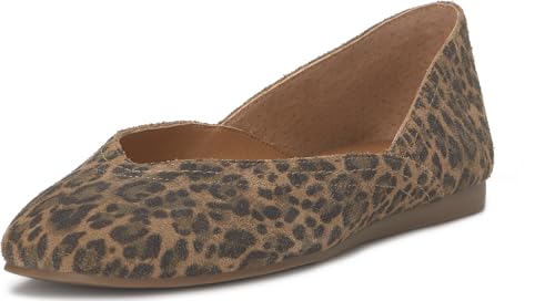 Lucky Brand Alba Ballet Flat, Natural, 8.5