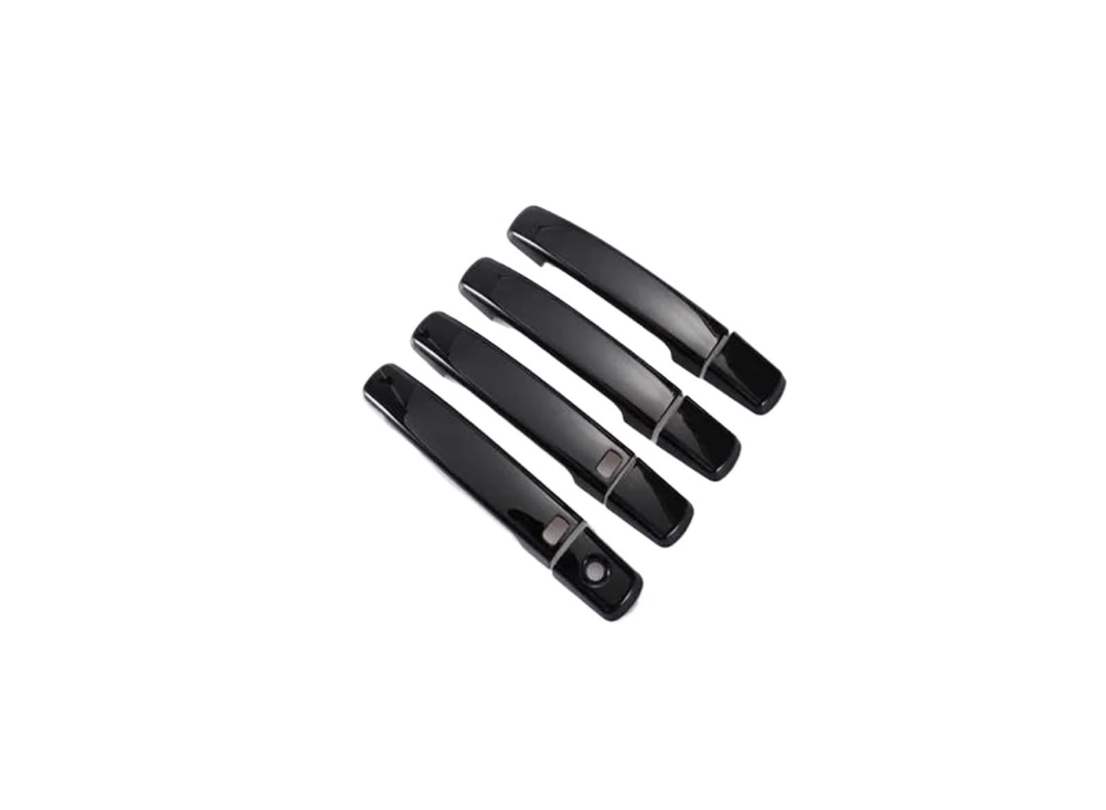 Hckclmbmzw Black B For Nissan For Qashqai J10 2007-2013 Car Accessories Exterior Door Handle Bowl Trim Cover Frame Door Handle Cover(Black B)