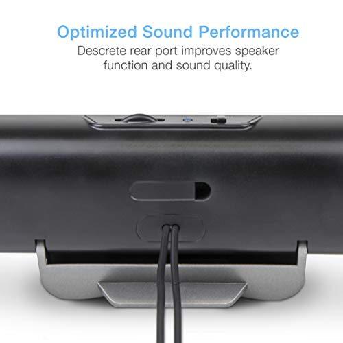 Portable Usb Laptop Speaker - Designed For Computer Travel By Cyber Acoustics (Ca-2880),Black #TOP2