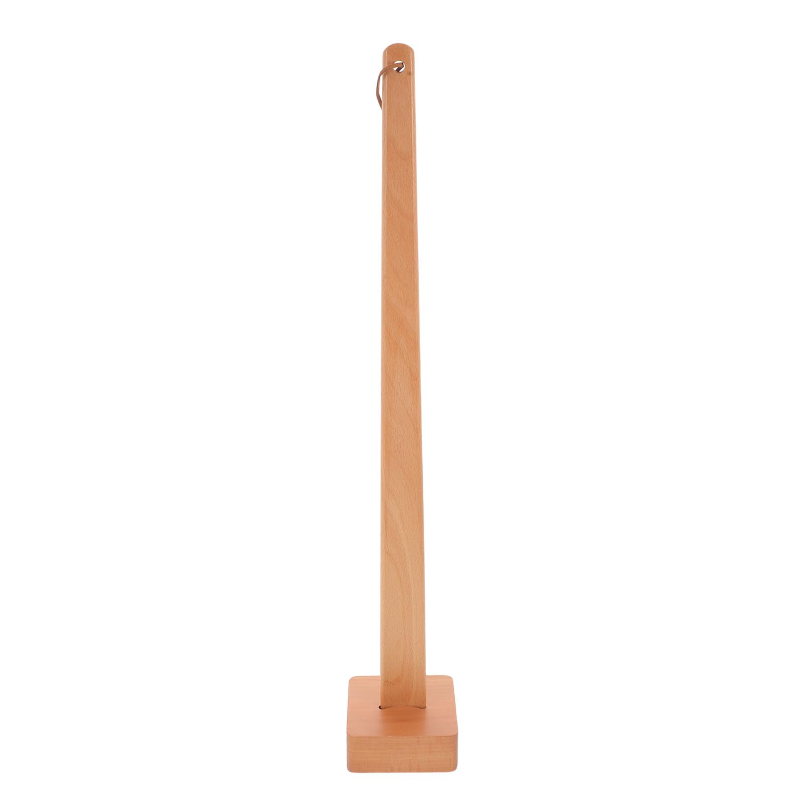 Calzador de madera GALPADA de 55 cm con mango largo y base estable para el hogar 8