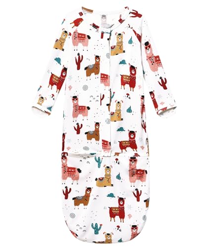 Image of BambooBud Viscose from Bamboo Baby Gown Newborn Preemie Sleeper Gowns Long Sleeve Nightgowns Unisex Infant Sleepwear