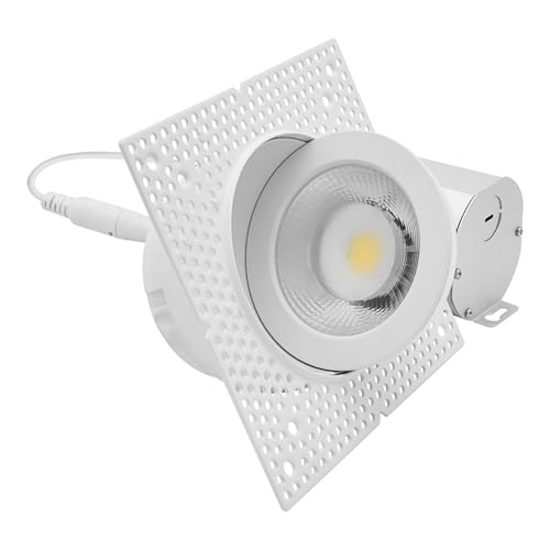 Philips Lightstrip Plus Extension LUXRITE 4 Inch Trimless Gimbal LED Recessed Lighting, 20W, 2000LM, 5CCT Selectable 2700K-5000K, 38°...