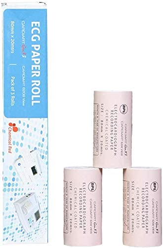 BPL ECG PAPER (6208 VEIW/GENX ECG PAPER) (80mm X 20mm, pack of 6 Roll)
