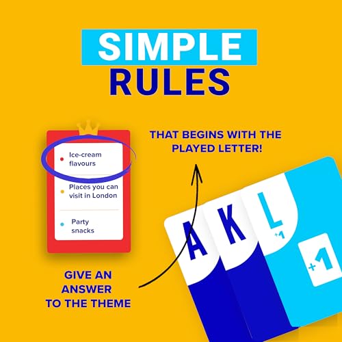 CRACK LIST – Fast-Paced Word Card Game | Family & Party Game for 2-8 Players | Letter & Category Game | 30-Minute Family Game | Ages 10+ | English - Image 5