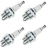 Replacement for NGK 4 Pack of Standard Spark Plugs, BPM6A-4PK