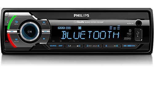 Image of Philips Car Audio 1-Din AM /FM /USB /Bluetooth /AUX Stereo System CE235BT