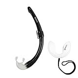 Mares Unisex – Erwachsene 411479 Schnorchel Rohr, schwarz, One Size