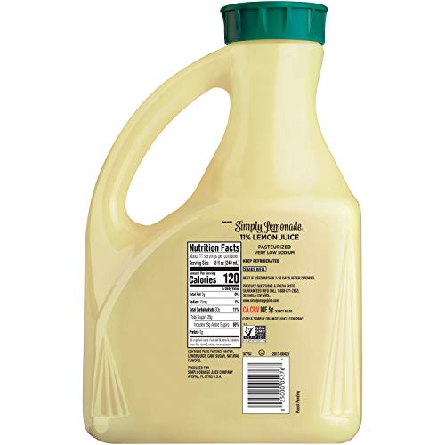 Simply Lemonade All Natural, 89 Fl Oz Bottle #TOP4