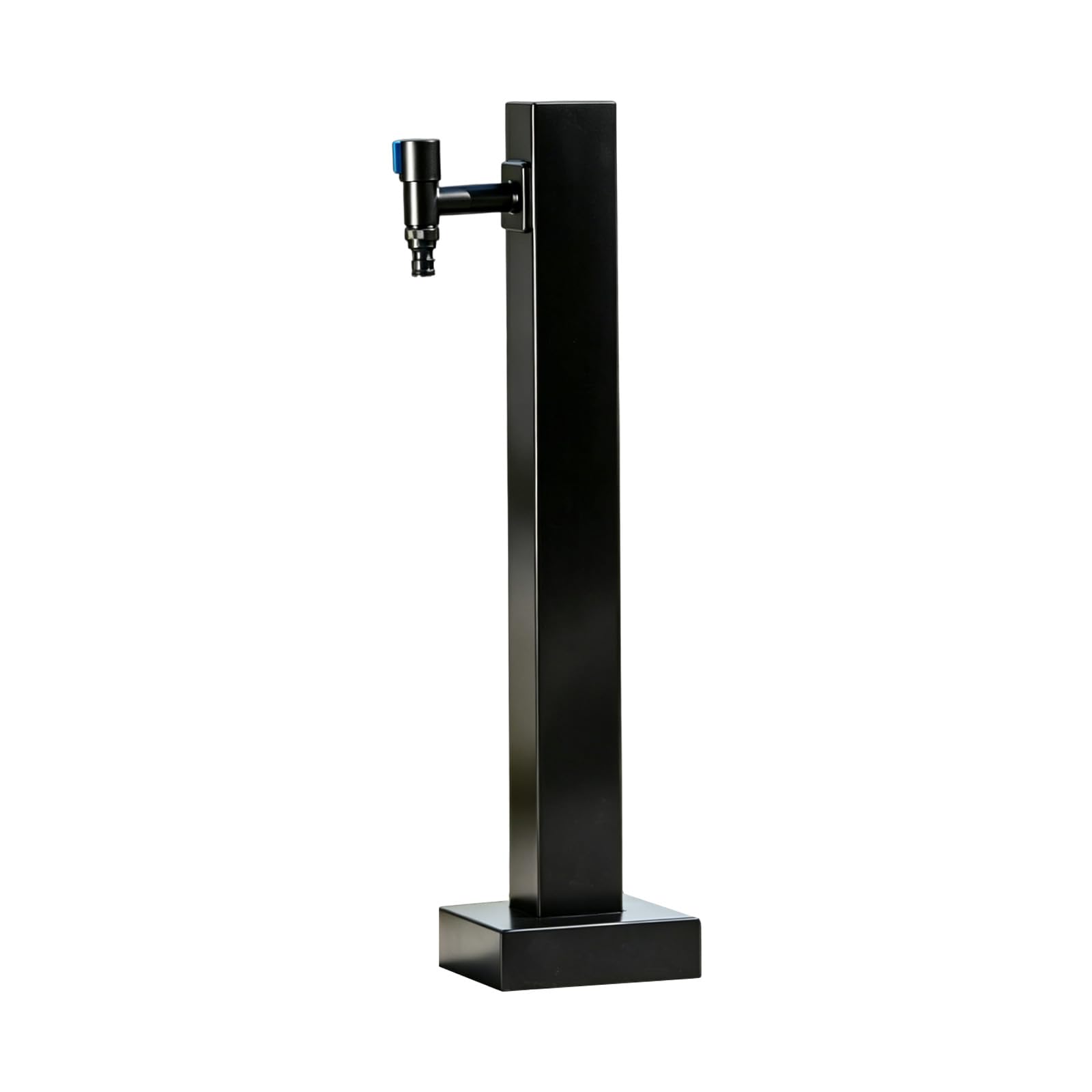 Generic Stainless Steel Garden Water Column, Vertical Water Column with Faucet, Freeze Proof, for Backyards, Lawns,Vegetable Gardens,Courtyards Irrigation,Car Washing, Black-H 60cm