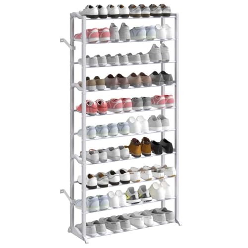 Rangement chaussures gain de place meuble empilable 10 étages - 4