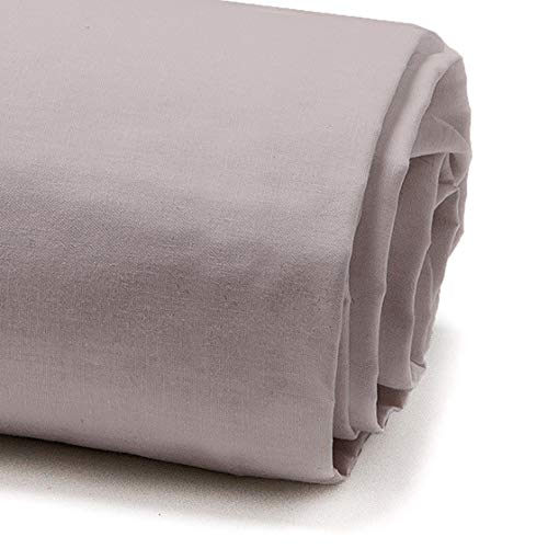 Lenzuolo con angoli, 100% cotone, 57 fili, bianco, 180 x 200 cm