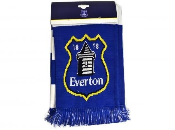Everton FC Football Club Bar Scarf Winter Gift Present Birthday Souvenir