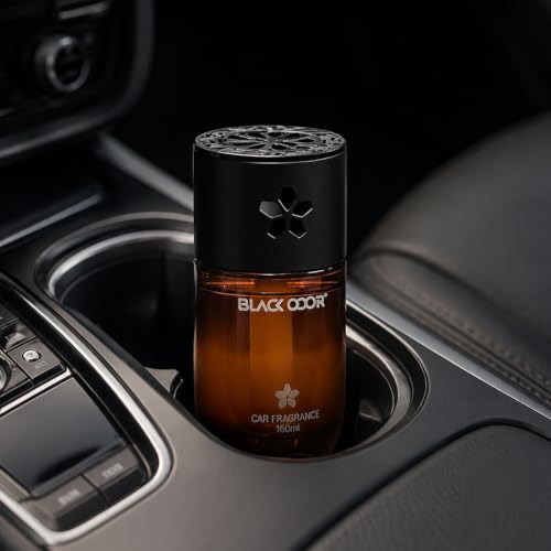 Image of BLACK ODOR Car Perfume Car Interior Deodoriser car perfumes luxury BO-13 in Crown Plaza Fragrance Pack of 1 Pcs in Blue Bottle Design