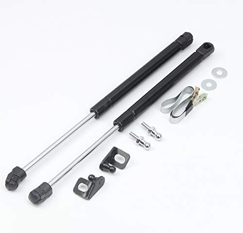 ITrims Car Accessories Nissan Kicks 2016-2019 Front Hood Lift Support Gas Struts Shocks Dampers Stainless Steel 2PCS