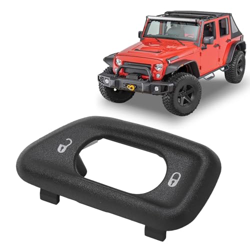 Moldura do Interruptor de Fechadura da Porta, Substituição de Ajuste Perfeito, Estrutura do Interrup