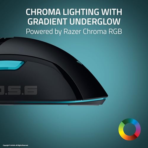 Image of Razer Cobra Wired Gaming Mouse: 58g Lightweight - Gen-3 Optical Switches - Chroma RGB Lighting Underglow - 8500 DPI Optical Sensor - 100% PTFE Mouse Feet - Speedflex Cable - Zenless Zone Zero Edition