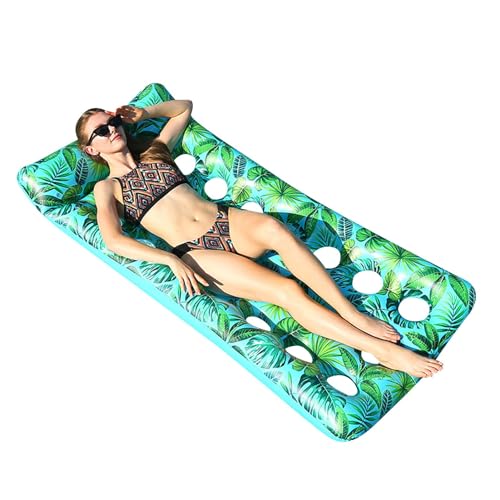 Chaise longue de piscine Teksome grands flotteurs de piscine pour adultes et lac