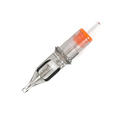 EZTAT2 New EZ Revolution Tattoo Needle Cartridges 5RS #12 Regular Round Shader Long Taper 20Pcs for Rotary Tattoo Machine Supply
