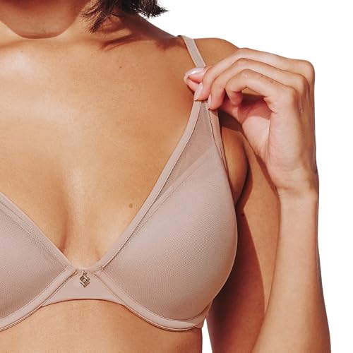 Image of Thirdlove Classic Plunge Bra, Sexy Underwire V-Neck Bra for Small Breasts, Low Cut, No-Show Lines, Women's Everyday Comfort