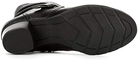 Medicus Womens Selina Leather Slouch Ankle Boot Shoes, Black, US 6 | Image 6