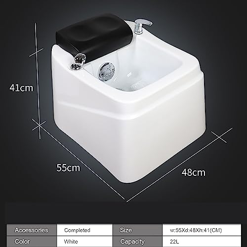 Spa de pies acrílico con masaje y calentamiento miniatura 7