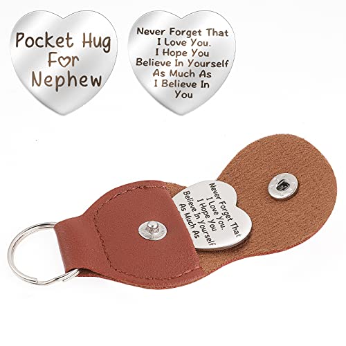 Cobee Love Heart Pocket Hug Token Long Distance Relationship Keepsake Thinking of You Present Isolation Gifts for Family & Friends