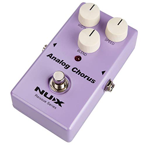 Nux ANALOG-CHORUS Chorus Guitar Effect Pedal The Legendary Chorus Sound From The 80'S thumb #1