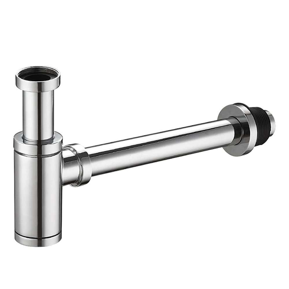 Buy Komake Brass Bottle Trap,Round Siphon Washbasin PTrap,Universal