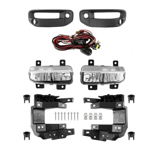 Feu avant antibrouillard pour Dodge Ram 1500 optique transparent