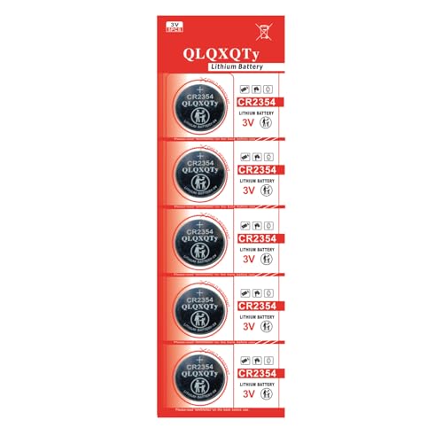 QLQXQTy 5PACK CR2354 2354 CR 2354 3V Batteries
