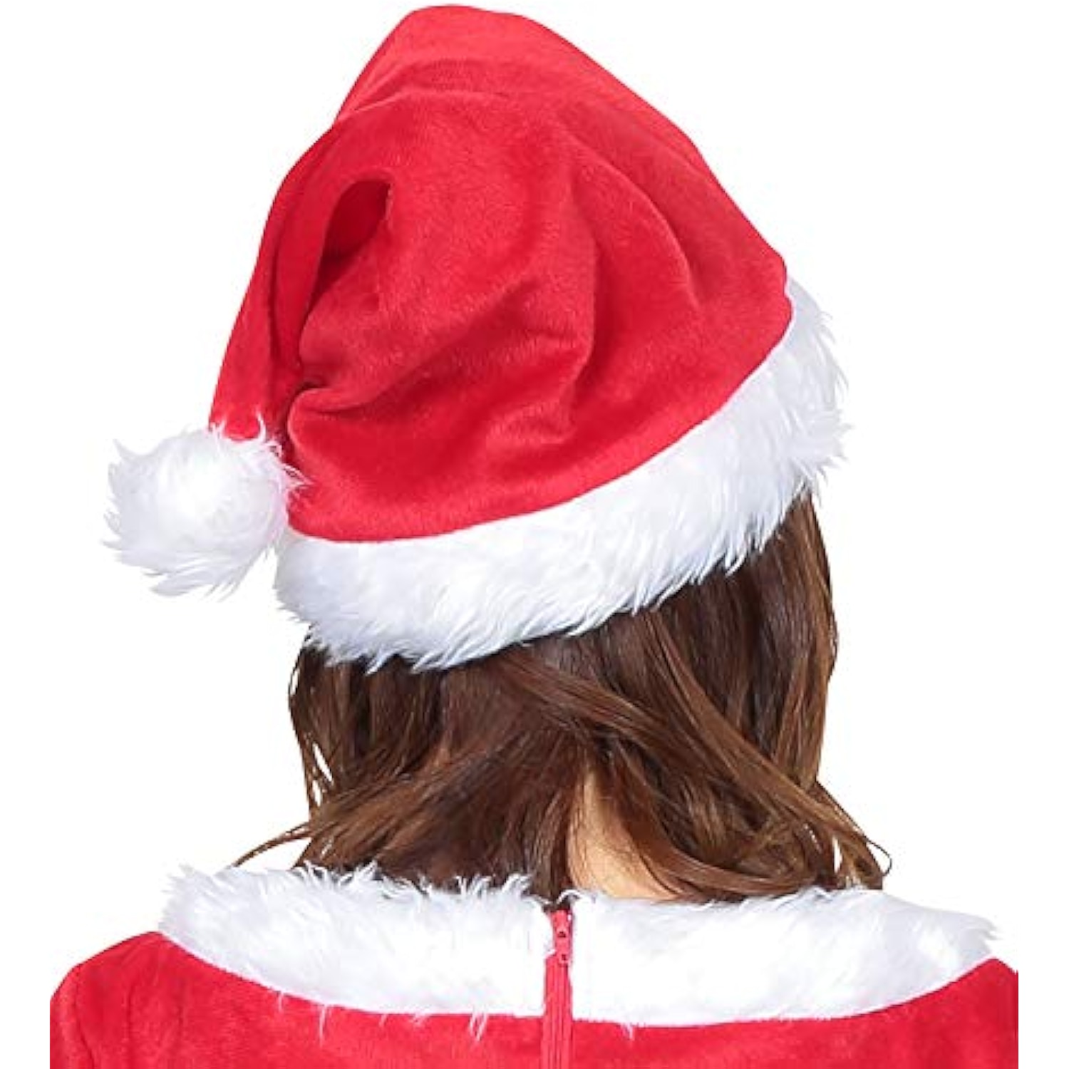 クリアストーン(Clearstone) コスプレ クリスマス サンタ帽子 ユニセックス レッド 詳細画像3