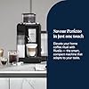 De’Longhi Rivelia - Perfetto Automatic Coffee Machine with LatteCrema Automatic Milk Frothing, 16 One-Touch Drinks, Colour Touch Display, Interchangeable Hoppers, Black (EXAM440.55.B)
