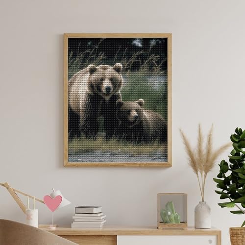 Kit peinture diamant 5D idée cadeau loisirs créatifs adulte et décoration murale maison 40x50