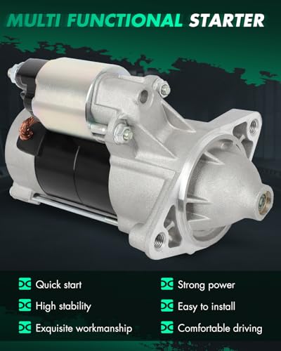 Image of SCITOO Starter Motor fit for Toyota for Paseo 1.5L 1996-1999,for Toyota for Tercel 1.5L 1996-1999 Replacement Starter 17679 | For Toyota Tercel 1996-1999 1.5L|Starters motor