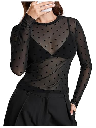 sheller シェリエ　airy dot flare tops airy dot flare tops – shéller / シェリエ