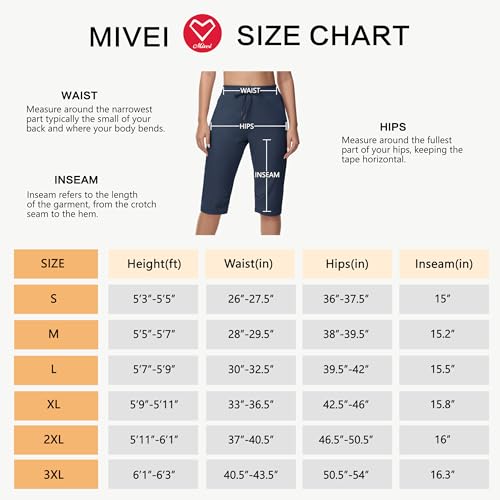 Short feminino longo 38,1 cm abaixo do joelho capri caminhada short secagem rápida leve casual calça