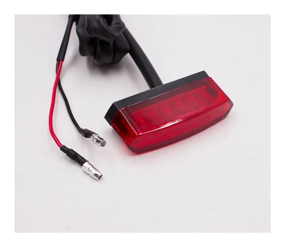Luce Stop Fanale Posteriore Fanale posteriore a LED universale con indicatore rosso fanale per moto modificato alloggiamento plastica per luce a accessori per