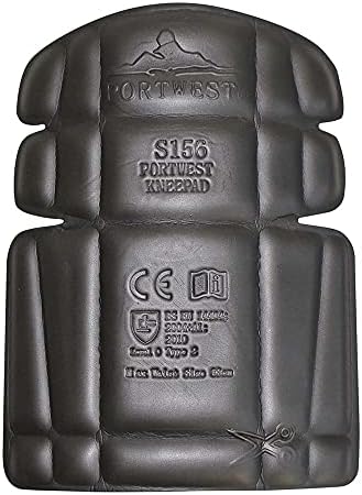 Portwest Portwest Knee Pad, Size: One Size, Colour: Black, S156BKR