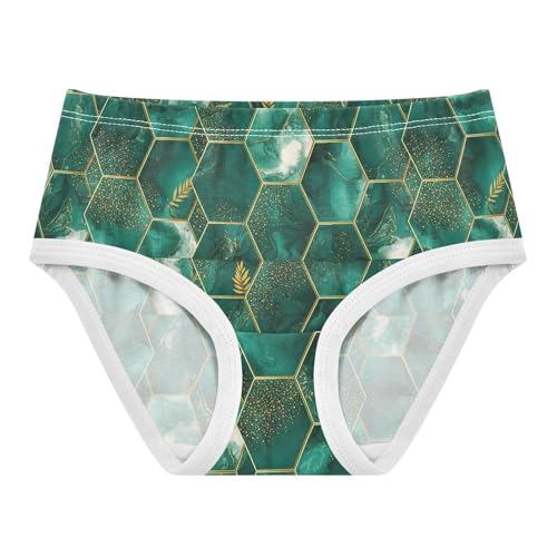 Joisal Chic Green Golden Girls Underwear Toddlers 2t Cotton Girl Panties Cute Colorful Briefs Girls Undies