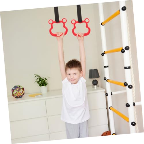 Anillas ajustables fitness rojo para entrenamiento miniatura 4