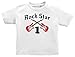 1st Birthday Shirt 1st Birthday Gift Rock Star Rock n Roll Infant T-Shirt 18 Months White