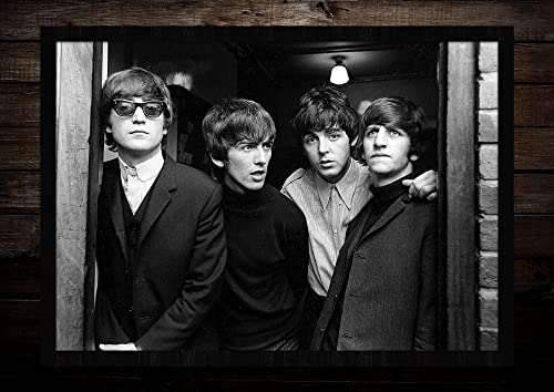 Affiche des Beatles Rubber Soul | Les Beatles | Impression encadrée ou non encadrée | A2 (59.4×42.0cm), Cadre en bois… - Les Beatles, Paul McCartney, John Lennon, RIngo Starr, George Harrison Affiche des Beatles Rubber Soul | Les Beatles | Impression encadrée ou non encadrée | A2 (59.4x42.0cm), Cadre en bois… – Image 8