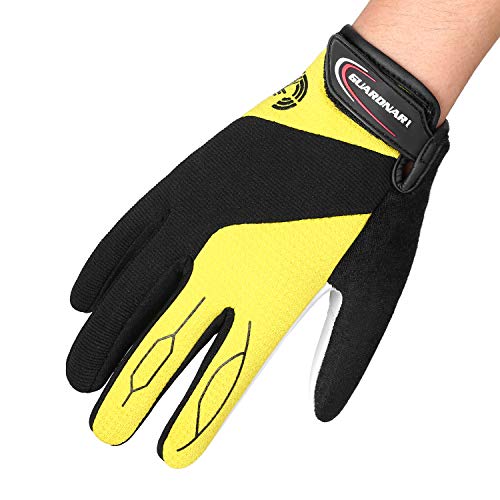 Andoer Luvas de equitação respirável para esportes ao ar livre, masculino, feminino, bicicleta, moto