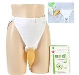 1 Set McGuire Style Reuseable Male or Female Urinal Pee Holder Bag Collector for Urinary Incontinen Test Bladder Aid Bathroom XT by jcspmall (for Male)