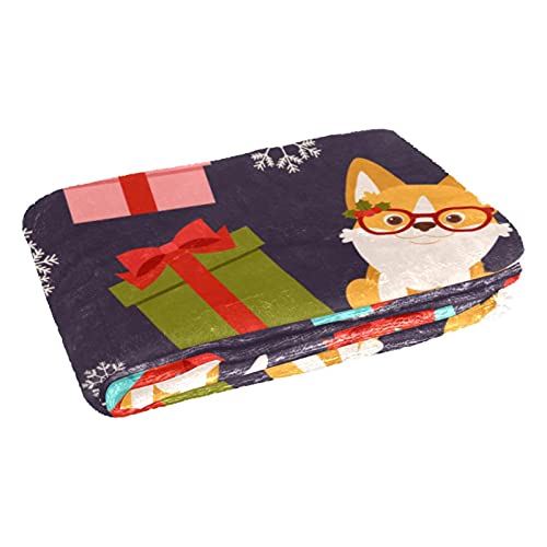 Couverture Corgi pour pique-nique, camping et sorties à la plage